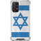 Israel Flag Distressed Galaxy A72 5G Clear Case